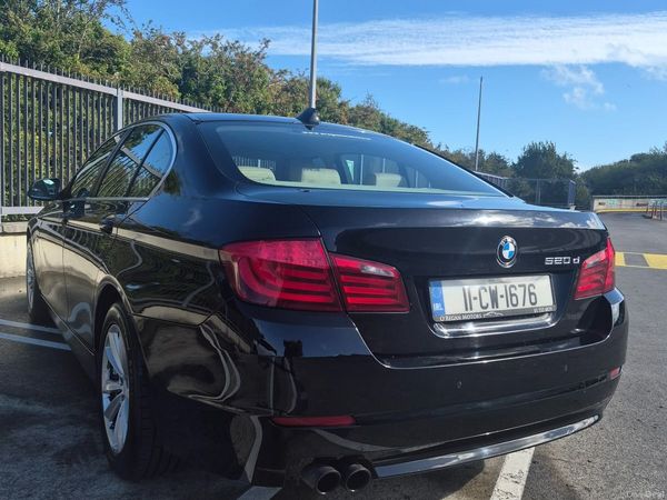 BMW 5-Series Saloon, Diesel, 2011, Black