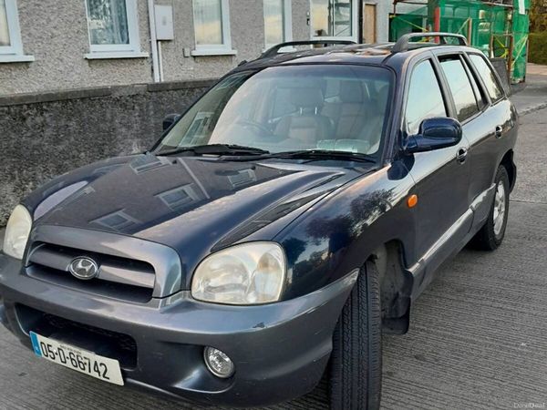 Hyundai Santa Fe SUV, Petrol, 2005, Blue