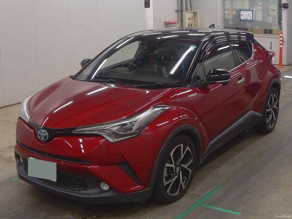 Toyota C-HR Hatchback, Petrol Hybrid, 2017, Red