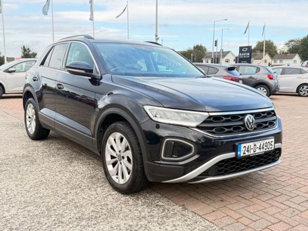Volkswagen T-Roc Hatchback, Petrol, 2024, Black