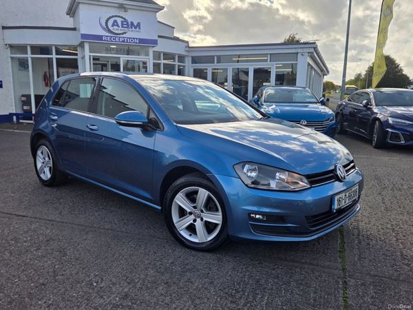Volkswagen Golf Hatchback, Diesel, 2016, Blue
