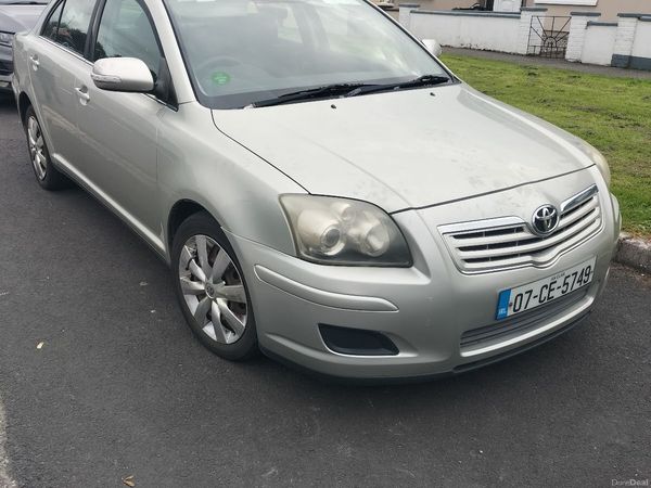Toyota Avensis Saloon, Petrol, 2007, Silver