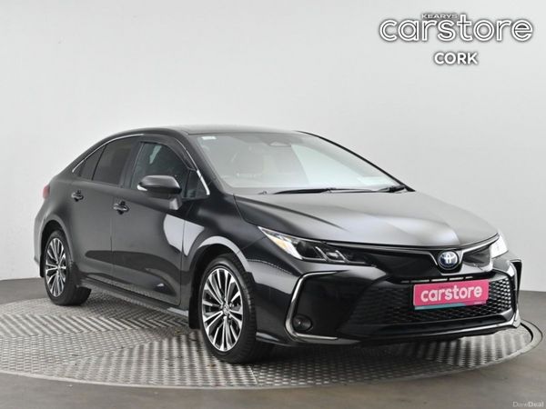 Toyota Corolla Saloon, Petrol Hybrid, 2025, Black