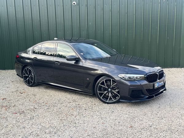 BMW 5-Series Saloon, Diesel, 2021, Black