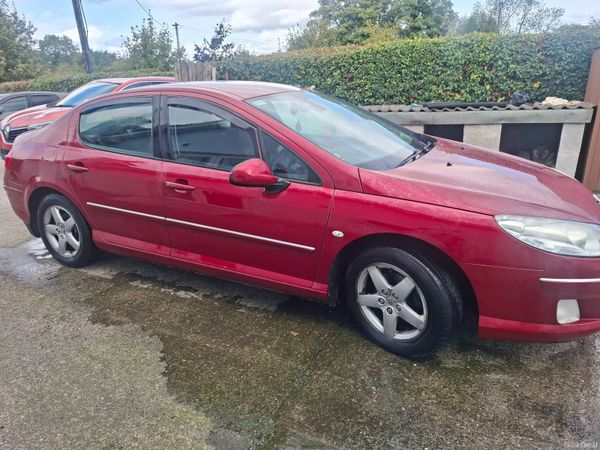 Peugeot 407 Saloon, Diesel, 2010, Red