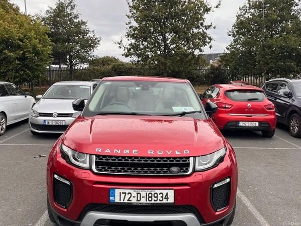 Land Rover Range Rover Evoque SUV, Diesel, 2017, Red