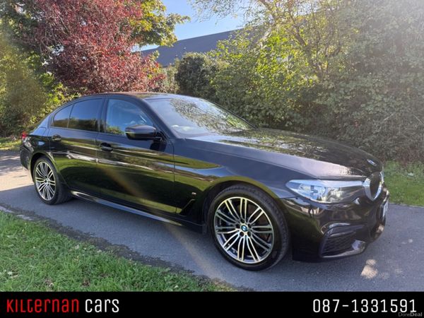 BMW 5-Series Saloon, Petrol Plug-in Hybrid, 2020, Black