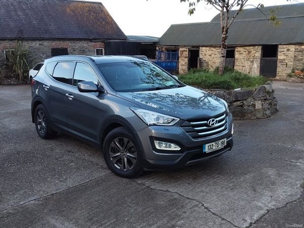 Hyundai Santa Fe SUV, Diesel, 2013, Silver