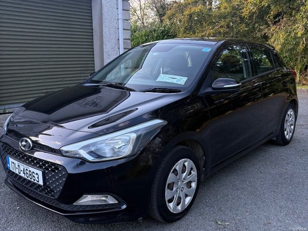Hyundai i20 Hatchback, Petrol, 2017, Black