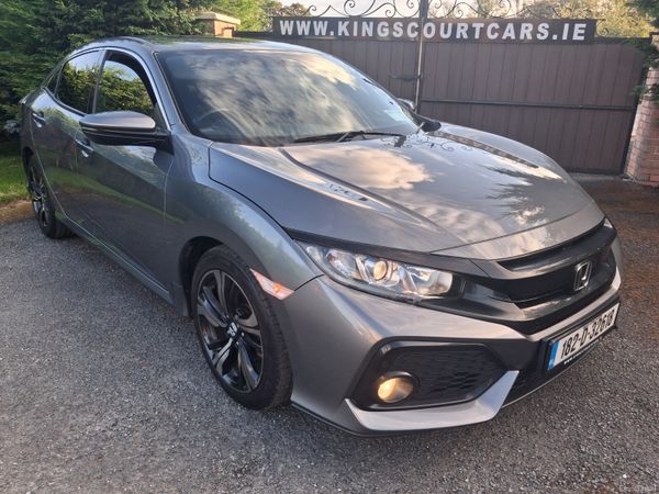 Honda Civic Hatchback, Petrol, 2018, Grey