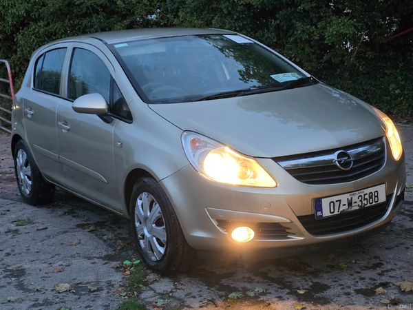 Opel Corsa Hatchback, Petrol, 2007, Silver