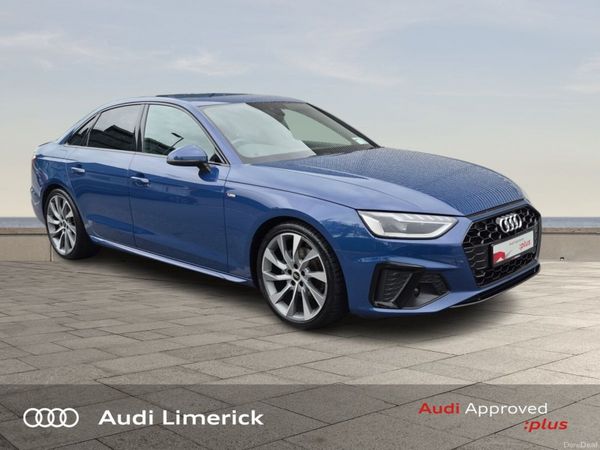 Audi A4 Saloon, Diesel, 2023, Blue
