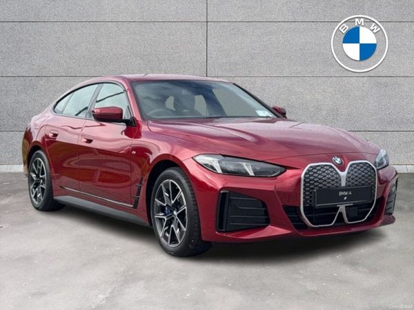 BMW i4 Saloon, Electric, 2026, Red