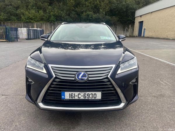 Lexus RX450H SUV, Petrol Hybrid, 2016, Blue