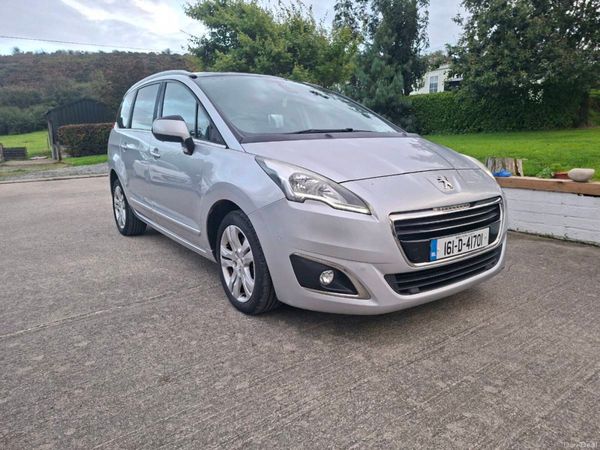 Peugeot 5008 MPV, Diesel, 2016, Grey