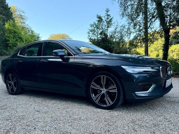 Volvo S60 Saloon, Petrol Plug-in Hybrid, 2020, Grey