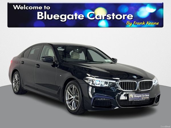 BMW 5-Series Saloon, Diesel, 2020, Black