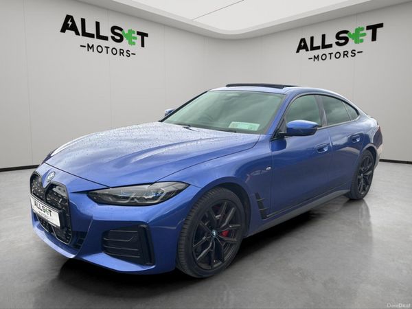 BMW i4 Coupe, Electric, 2022, Blue