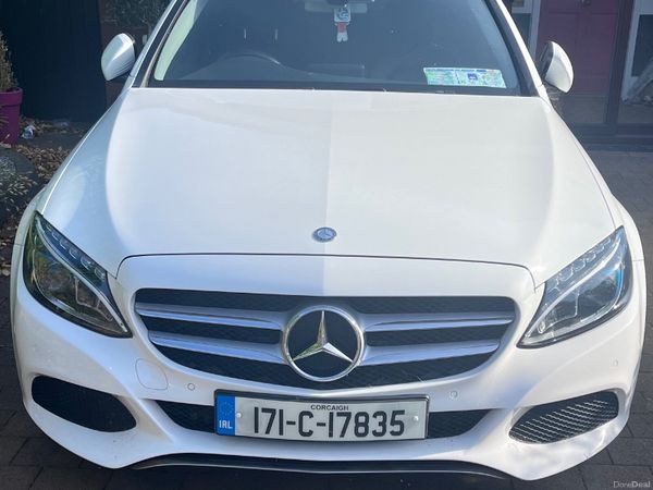 Mercedes-Benz C-Class Estate, Petrol Plug-in Hybrid, 2017, White