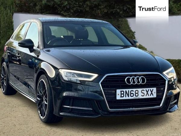 Audi A3 Hatchback, Petrol, 2018, Black