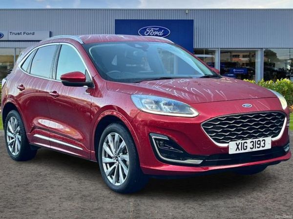 Ford Kuga SUV, Petrol Hybrid, 2023, Red