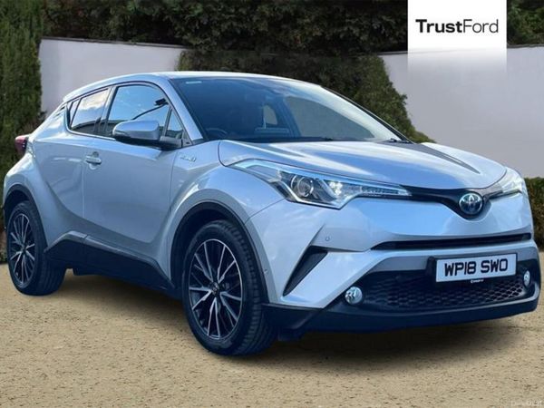 Toyota C-HR Hatchback, Petrol Hybrid, 2018, Silver