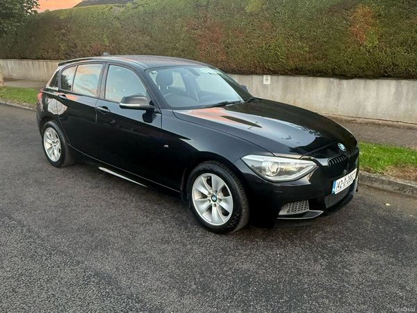 BMW 1-Series Hatchback, Petrol, 2014, Black