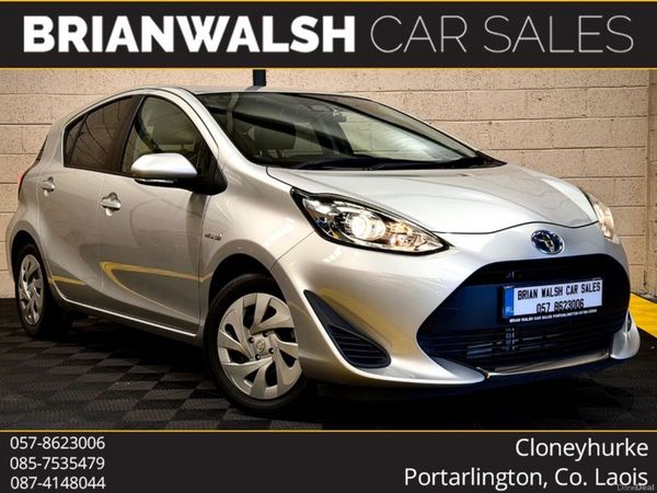 Toyota Aqua Hatchback, Petrol Hybrid, 2020, Silver