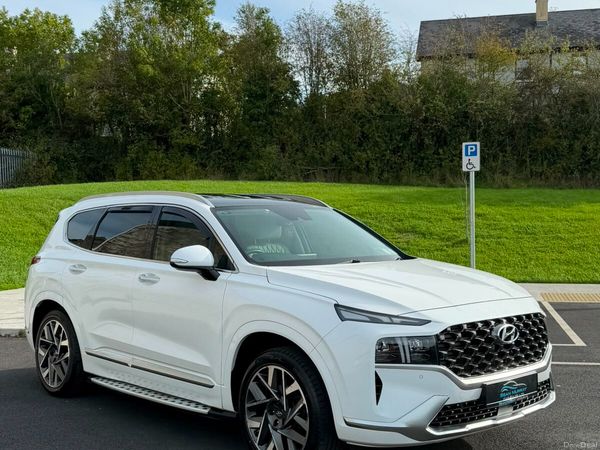 Hyundai Santa Fe SUV, Diesel, 2022, White