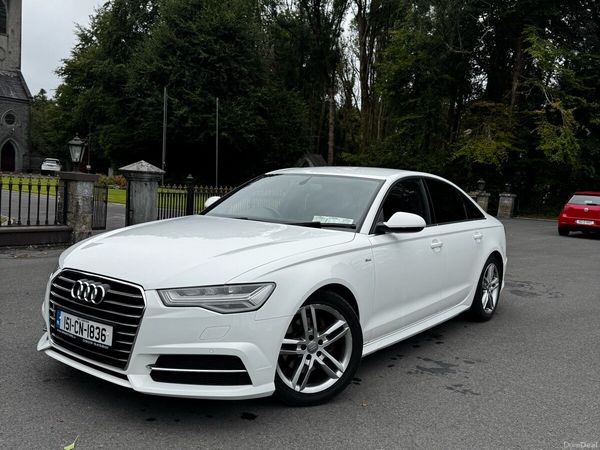Audi A6 Saloon, Diesel, 2015, White