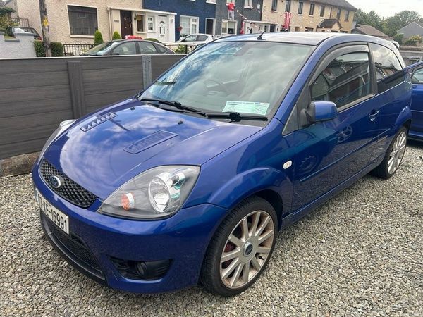 Ford Fiesta Hatchback, Petrol, 2007, Blue