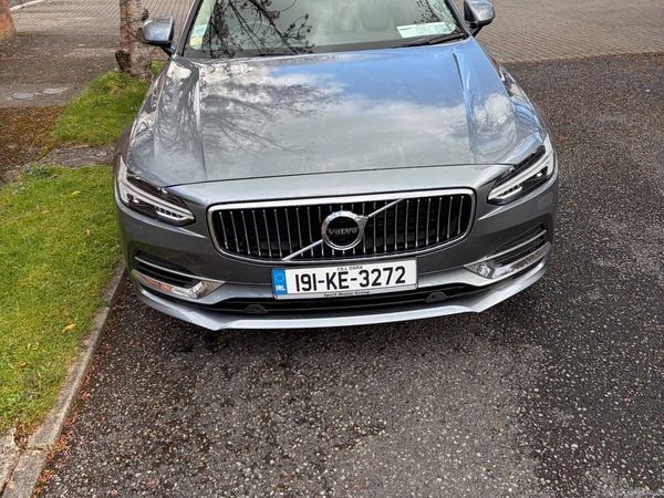 Volvo S90 Saloon, Petrol Plug-in Hybrid, 2019, Grey