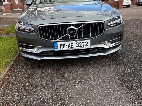 Volvo S90 Saloon, Petrol Plug-in Hybrid, 2019, Grey