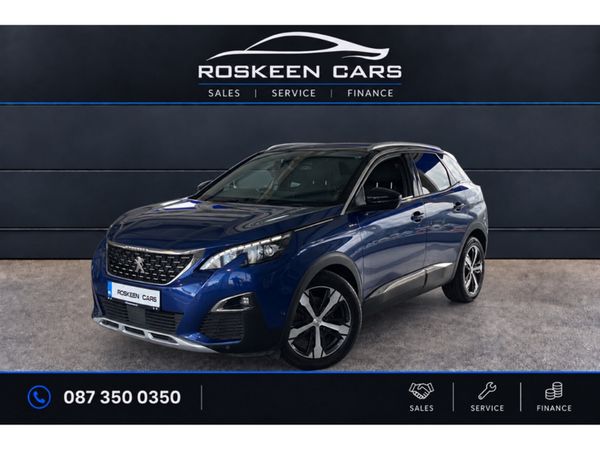 Peugeot 3008 SUV, Petrol, 2018, Blue