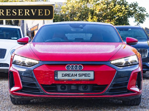 Audi e-tron GT Saloon, Electric, 2022, Red