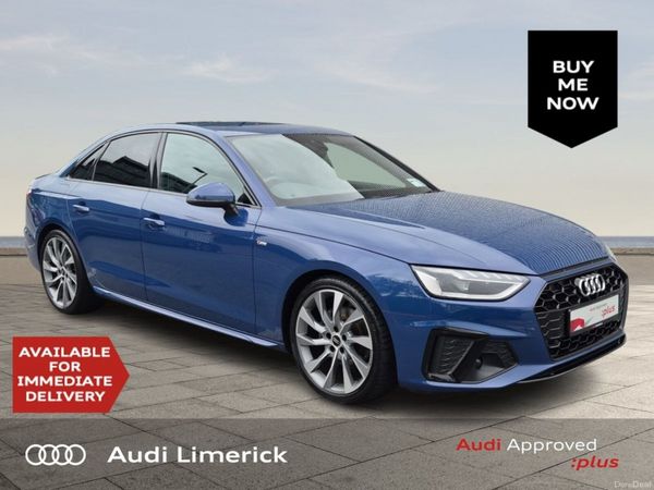 Audi A4 Saloon, Diesel, 2023, Blue