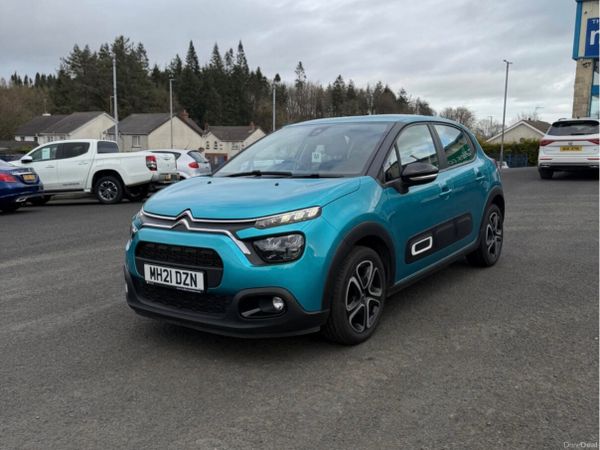 Citroen C3 Hatchback, Petrol, 2021, Blue