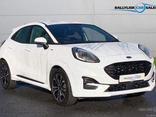 Ford Puma SUV, Petrol, 2023, White