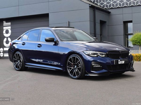 BMW 3-Series Saloon, Electric, 2022, Blue