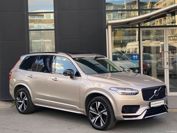 Volvo XC90 Estate, Petrol Plug-in Hybrid, 2023, Silver