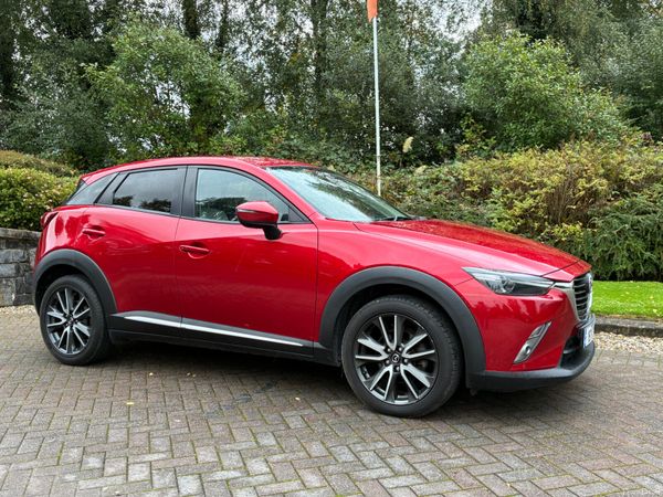 Mazda CX-3 SUV, Diesel, 2016, Red