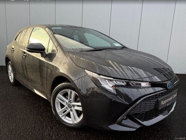 Toyota Corolla Hatchback, Petrol Hybrid, 2023, Black