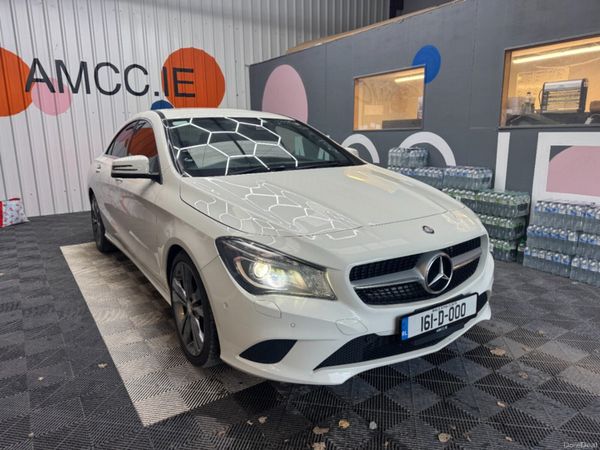 Mercedes-Benz CLA Saloon, Petrol, 2016, White