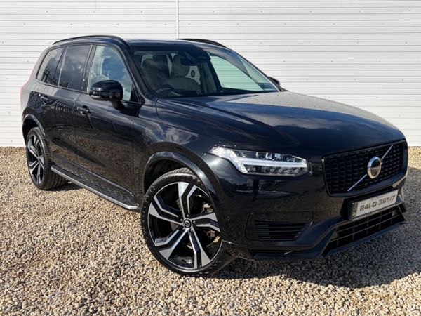 Volvo XC90 Estate, Petrol Plug-in Hybrid, 2024, Black