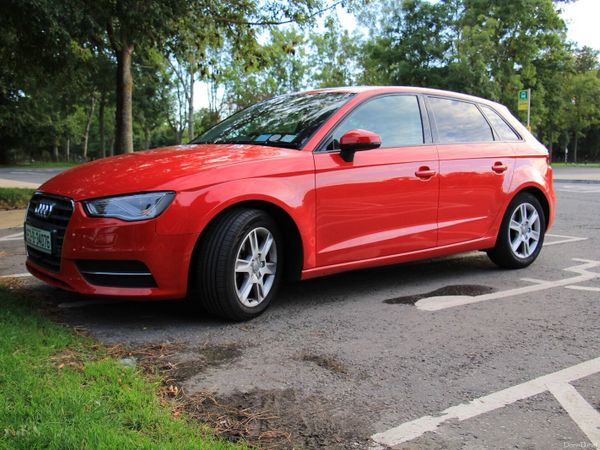 Audi A3 Hatchback, Petrol, 2015, Red