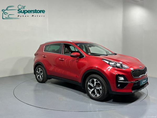 Kia Sportage SUV, Diesel, 2019, Red