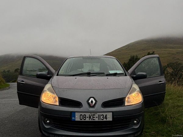 Renault Clio Hatchback, Petrol, 2008, Blue