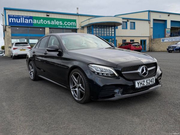 Mercedes-Benz C-Class Saloon, Diesel, 2019, Black