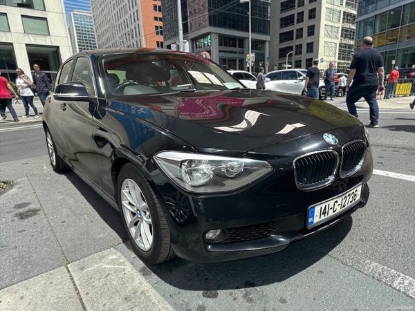 BMW 1-Series Hatchback, Diesel, 2014, Black