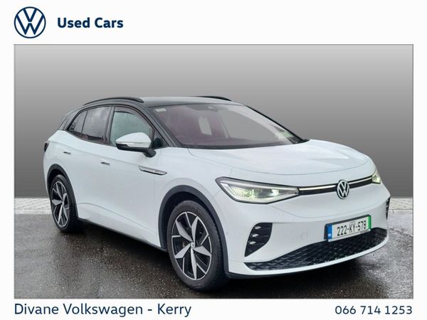 Volkswagen ID.4 SUV, Electric, 2022, White
